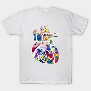 Funfetti Heart (White) T-Shirt